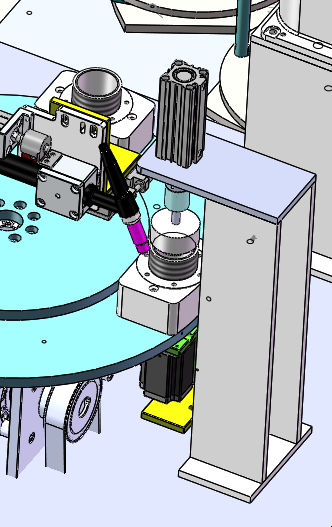 加油口自动上料焊接线sw21
